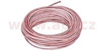 silikonový kabel s průřezem 0,75 mm, červená izolace, (cena za 1 m)