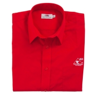 Košile s krátkým rukávem dámská, červená ACI