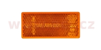 odrazka oranžová obdélníková 70x35 mm samolepící HELLA
