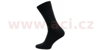 Ponožky černé hladké LYCRA (sada 5 párů)
