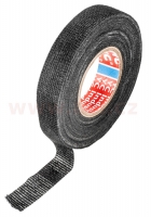izolační páska PET textilní 15 mm x 15 m černá, pro kabelové svazky