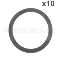gumové (ACM) těsnící kroužky 29x3,5mm pro výpustné šrouby, sada 10ks